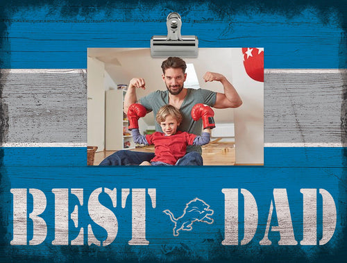 Wholesale NFL2016-Best Dad Clip Frame / N2016-Detroit Lions