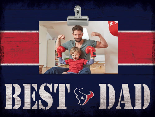 Wholesale NFL2016-Best Dad Clip Frame / N2016-Houston Texans