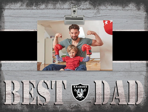 Wholesale NFL2016-Best Dad Clip Frame / N2016-Las Vegas Raiders