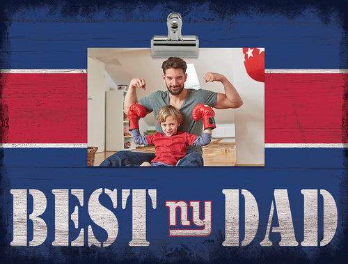 Wholesale NFL2016-Best Dad Clip Frame / N2016-New York Giants