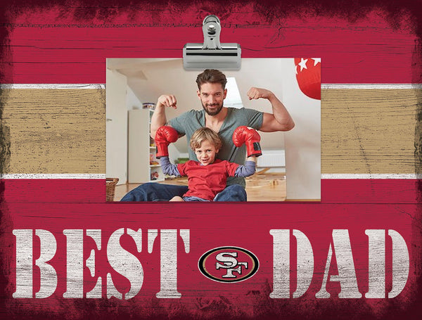 Wholesale NFL2016-Best Dad Clip Frame / N2016-San Francisco 49ers