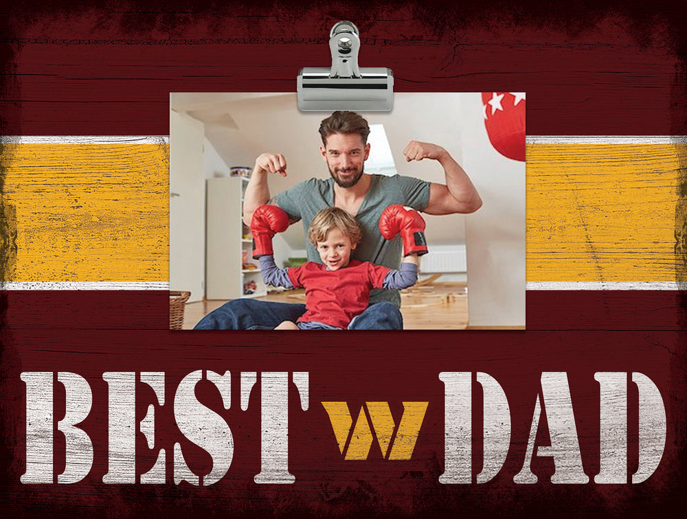 Wholesale NFL2016-Best Dad Clip Frame / N2016-Washington Commanders