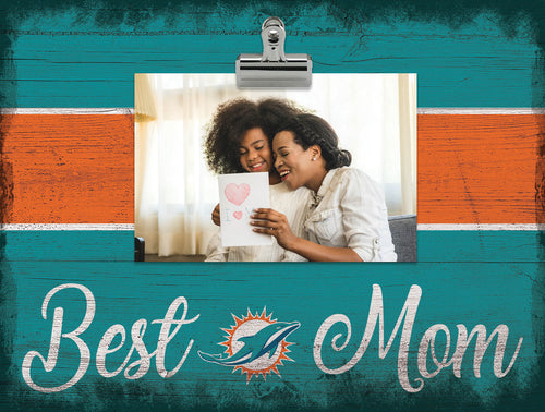 Wholesale NFL2017-Best Mom Clip Frame / N2017-Miami Dolphins