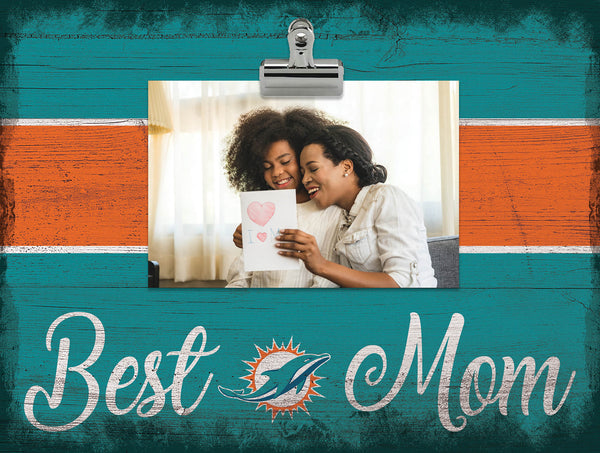 Wholesale NFL2017-Best Mom Clip Frame / N2017-Miami Dolphins