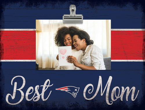 Wholesale NFL2017-Best Mom Clip Frame / N2017-New England Patriots
