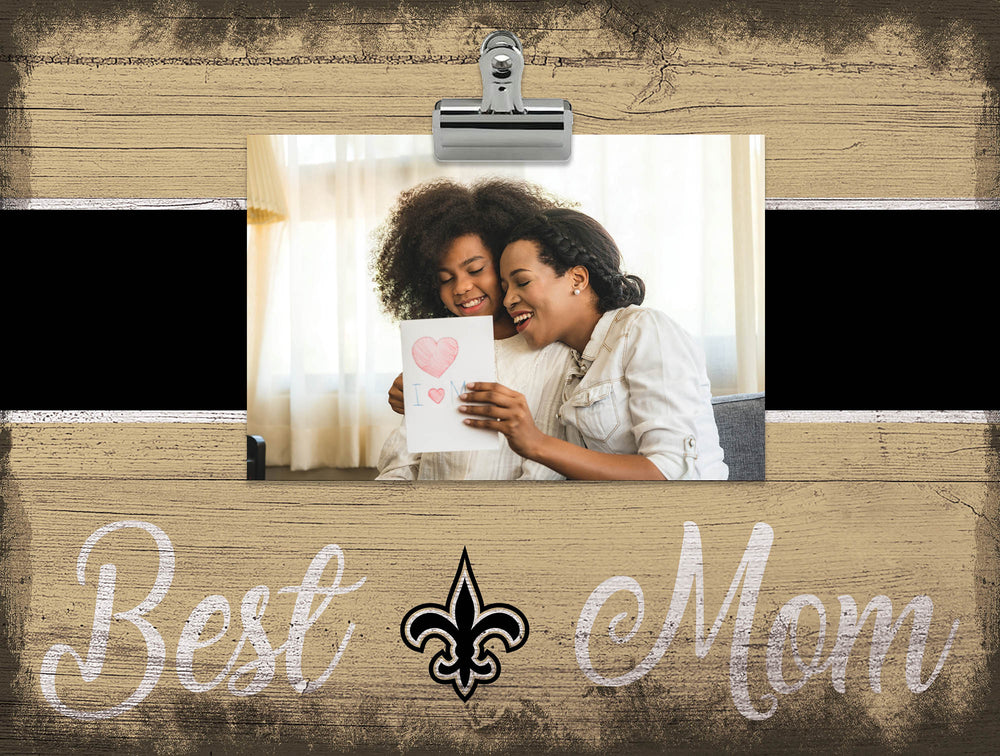 Wholesale NFL2017-Best Mom Clip Frame / N2017-New Orleans Saints