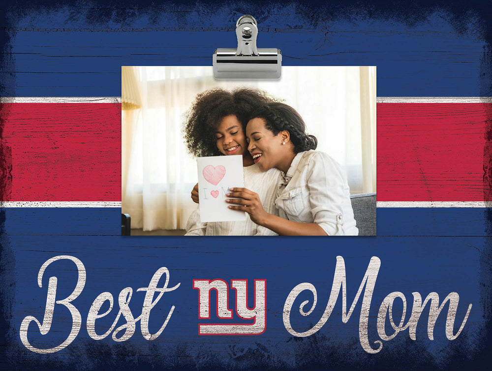 Wholesale NFL2017-Best Mom Clip Frame / N2017-New York Giants