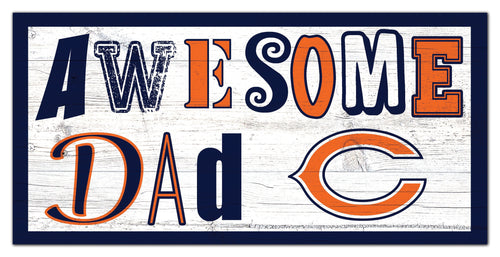 Wholesale NFL2018-Awesome Dad 6x12 / N2018-Chicago Bears