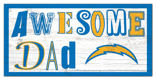 Wholesale NFL2018-Awesome Dad 6x12 / N2018-Los Angeles Chargers
