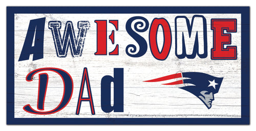 Wholesale NFL2018-Awesome Dad 6x12 / N2018-New England Patriots