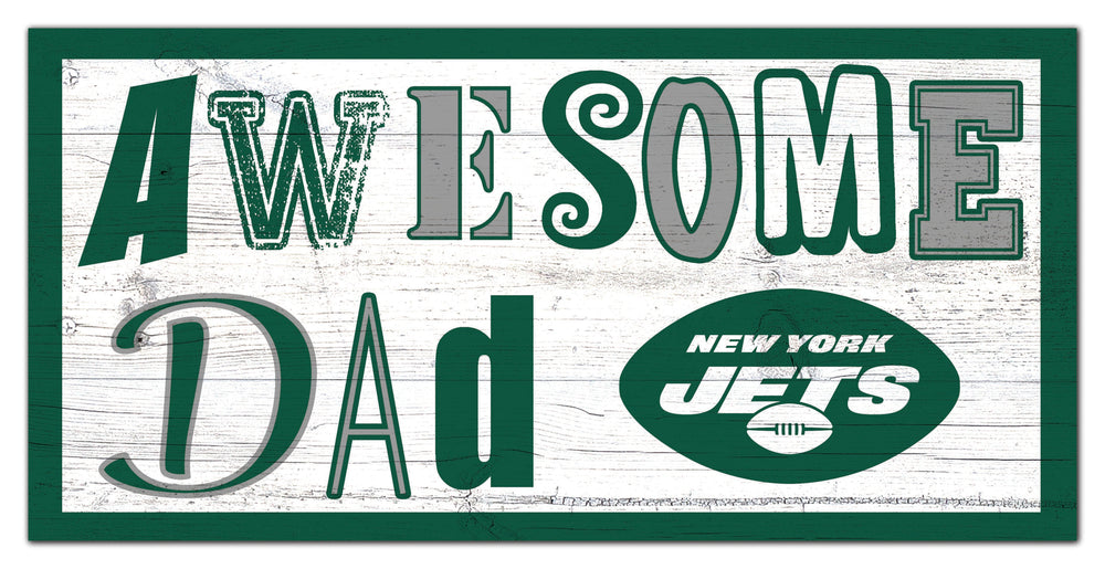 Wholesale NFL2018-Awesome Dad 6x12 / N2018-New York Jets