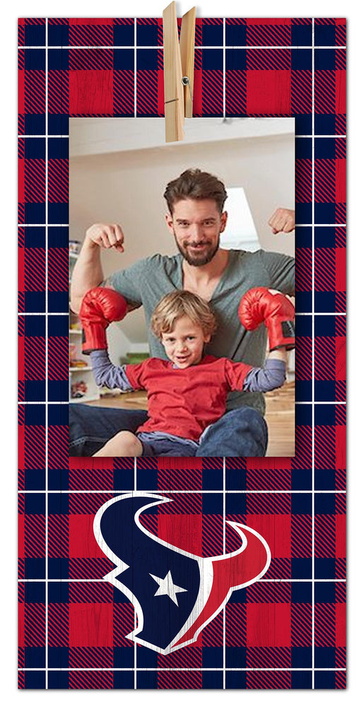 Wholesale NFL2019-Logo Pattern Clothespin 6x12 / N2019-Houston Texans