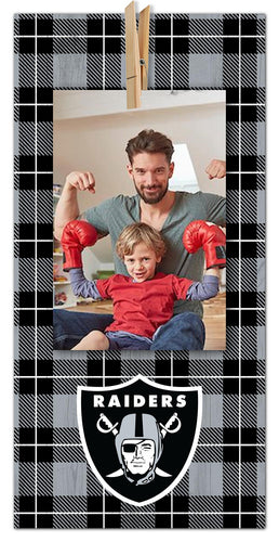 Wholesale NFL2019-Logo Pattern Clothespin 6x12 / N2019-Las Vegas Raiders