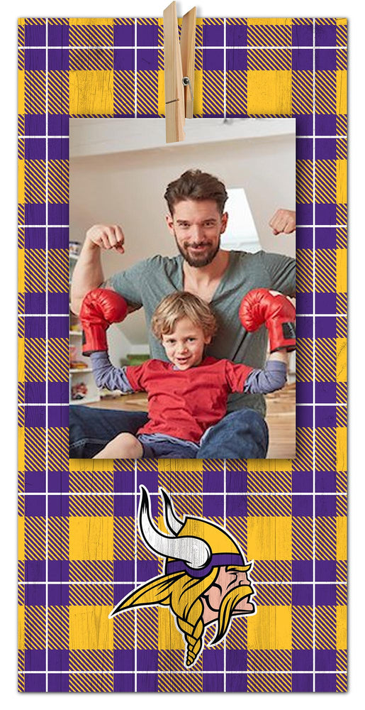 Wholesale NFL2019-Logo Pattern Clothespin 6x12 / N2019-Minnesota Vikings