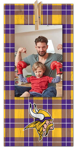 Wholesale NFL2019-Logo Pattern Clothespin 6x12 / N2019-Minnesota Vikings