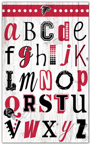 Wholesale NFL2020-Alphabet Sign 11x19 / N2020-Atlanta Falcons