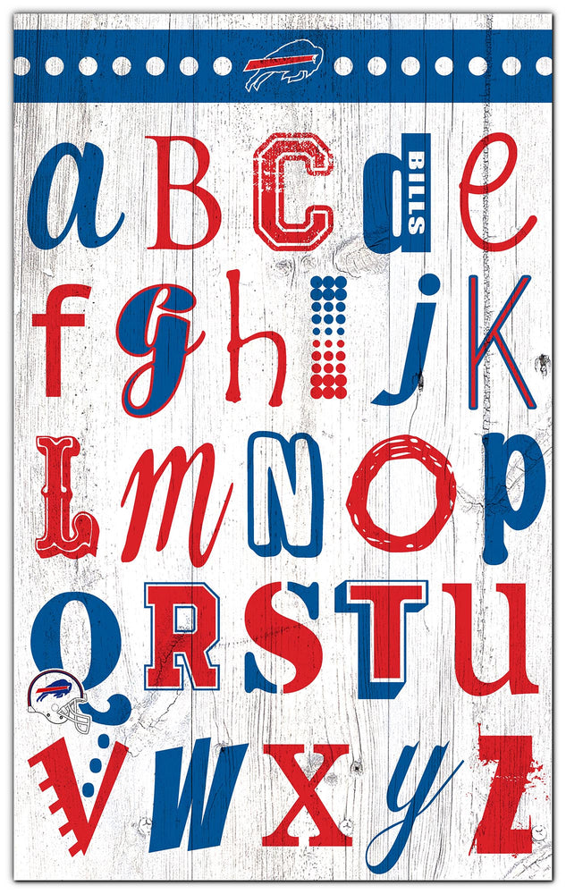 Wholesale NFL2020-Alphabet Sign 11x19 / N2020-Buffalo Bills