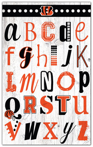 Wholesale NFL2020-Alphabet Sign 11x19 / N2020-Cincinnati Bengals