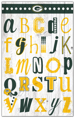 Wholesale NFL2020-Alphabet Sign 11x19 / N2020-Green Bay Packers