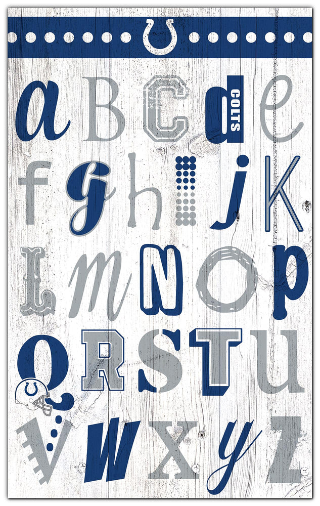 Wholesale NFL2020-Alphabet Sign 11x19 / N2020-Indianapolis Colts