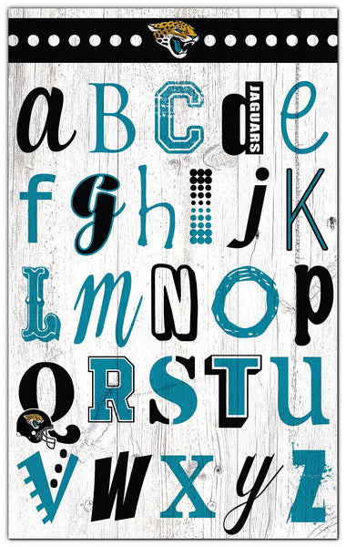 Wholesale NFL2020-Alphabet Sign 11x19 / N2020-Jacksonville Jaguars