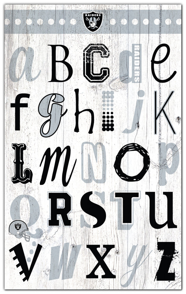 Wholesale NFL2020-Alphabet Sign 11x19 / N2020-Las Vegas Raiders