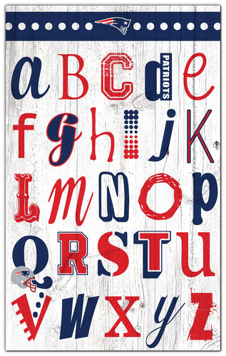 Wholesale NFL2020-Alphabet Sign 11x19 / N2020-New England Patriots