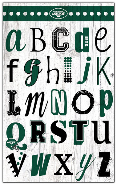Wholesale NFL2020-Alphabet Sign 11x19 / N2020-New York Jets