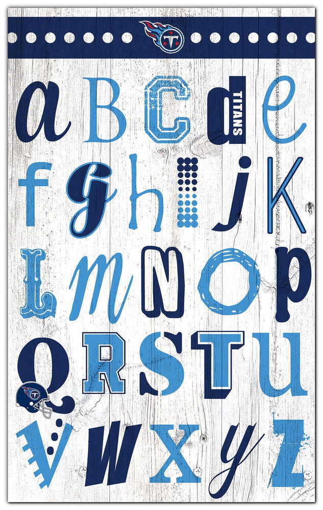 Wholesale NFL2020-Alphabet Sign 11x19 / N2020-Tennessee Titans
