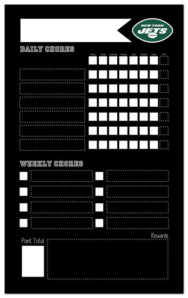 Wholesale NFL2021-Chore Chart Chalboard 11x19 / N2021-New York Jets