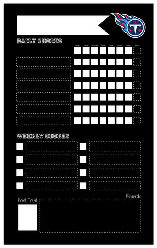 Wholesale NFL2021-Chore Chart Chalboard 11x19 / N2021-Tennessee Titans