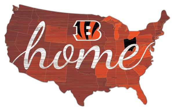 Wholesale NFL2026-Home USACut 18in / N2026-Cincinnati Bengals