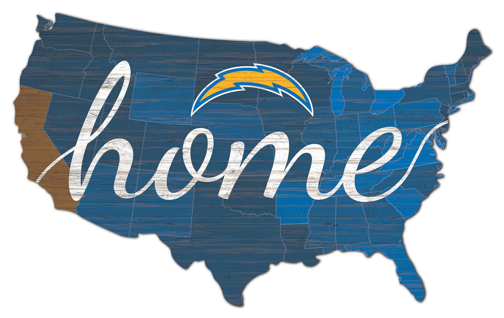 Wholesale NFL2026-Home USACut 18in / N2026-Los Angeles Chargers