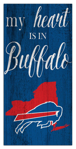 Wholesale NFL2029-My Heart is 6x12 / N2029-Buffalo Bills