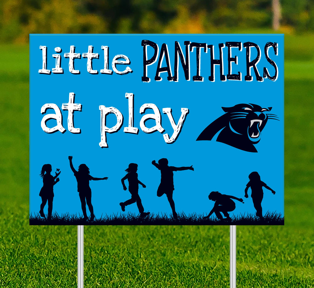 Wholesale NFL2031-Children At Play Yard Sign / N2031-Carolina Panthers