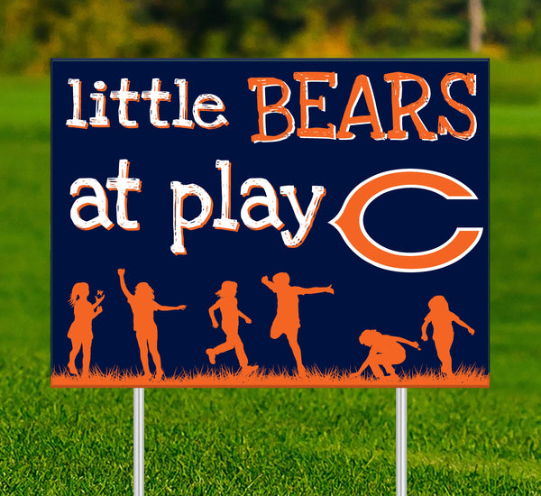 Wholesale NFL2031-Children At Play Yard Sign / N2031-Chicago Bears