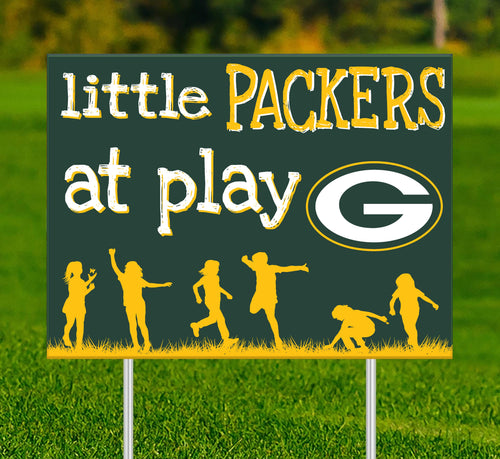 Wholesale NFL2031-Children At Play Yard Sign / N2031-Green Bay Packers