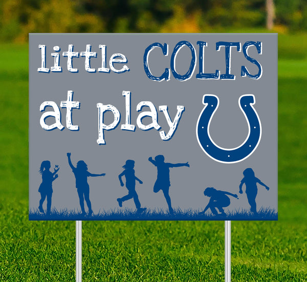 Wholesale NFL2031-Children At Play Yard Sign / N2031-Indianapolis Colts