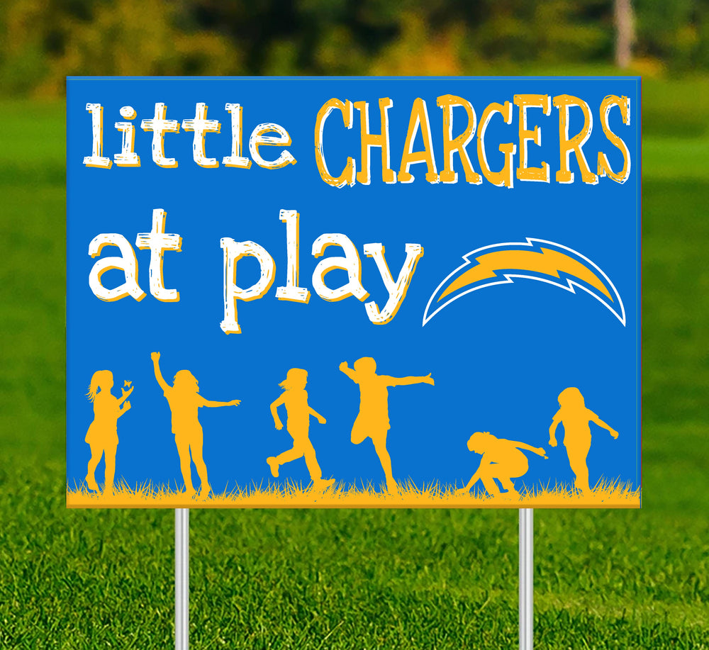 Wholesale NFL2031-Children At Play Yard Sign / N2031-Los Angeles Chargers