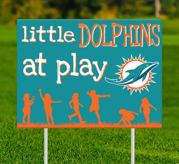 Wholesale NFL2031-Children At Play Yard Sign / N2031-Miami Dolphins