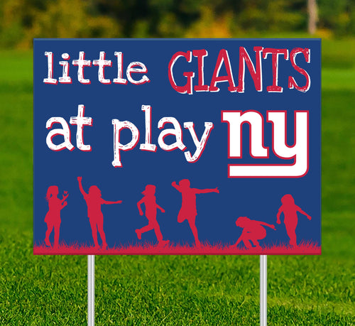 Wholesale NFL2031-Children At Play Yard Sign / N2031-New York Giants