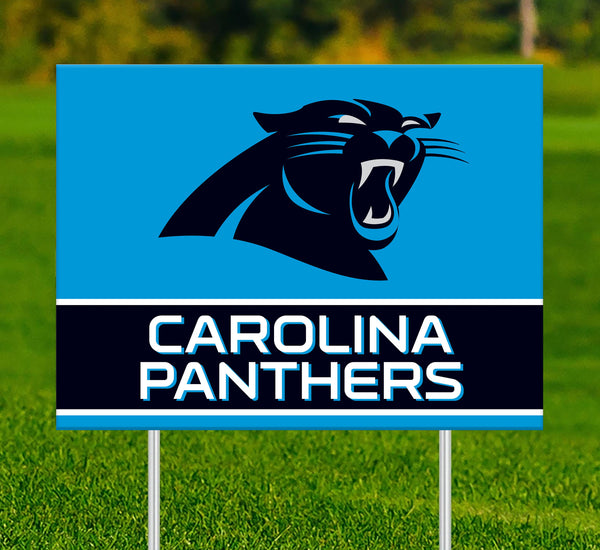 Wholesale NFL2032-Team Name Yard Sign / N2032-Carolina Panthers