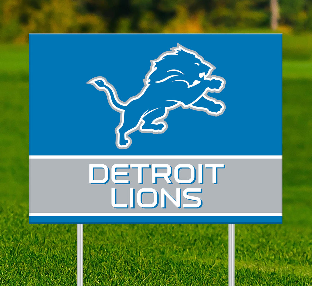 Wholesale NFL2032-Team Name Yard Sign / N2032-Detroit Lions
