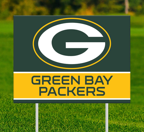 Wholesale NFL2032-Team Name Yard Sign / N2032-Green Bay Packers