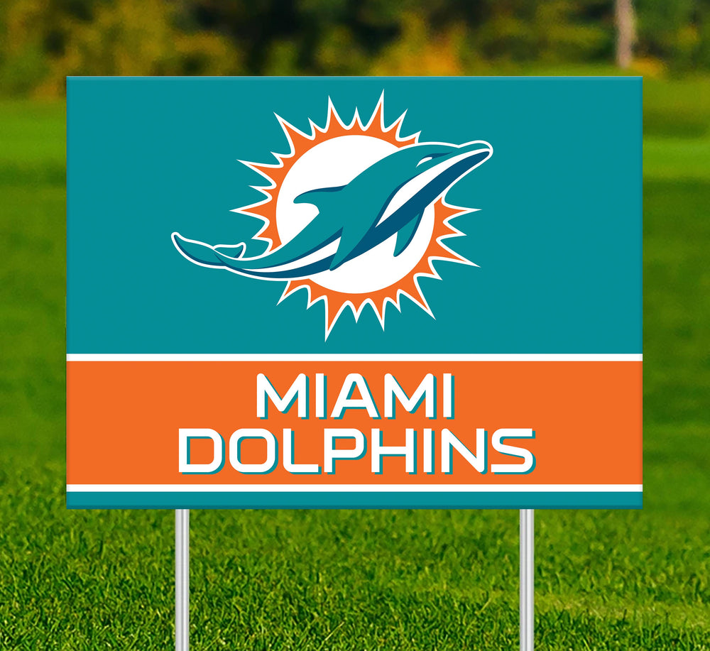 Wholesale NFL2032-Team Name Yard Sign / N2032-Miami Dolphins