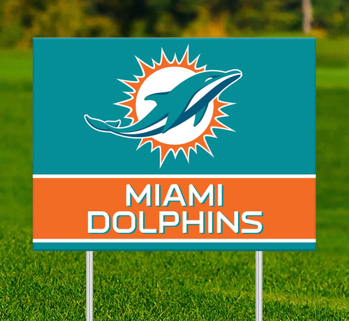 Wholesale NFL2032-Team Name Yard Sign / N2032-Miami Dolphins
