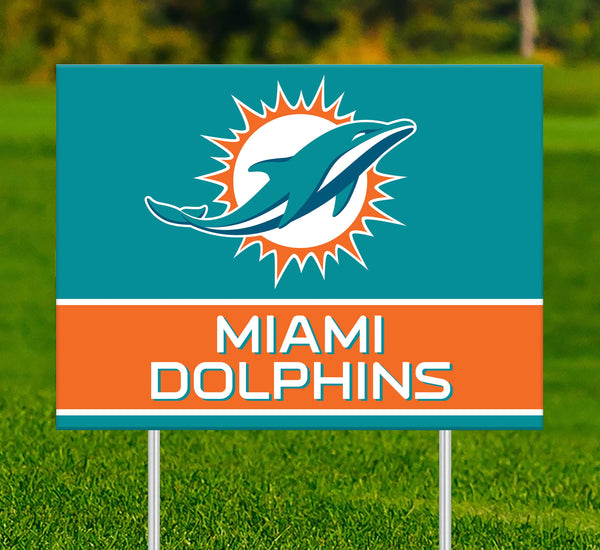 Wholesale NFL2032-Team Name Yard Sign / N2032-Miami Dolphins