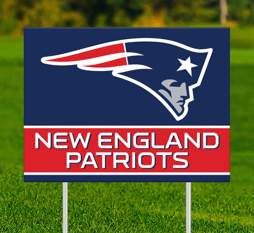 Wholesale NFL2032-Team Name Yard Sign / N2032-New England Patriots
