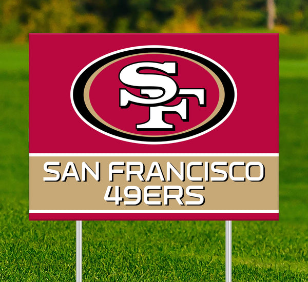 Wholesale NFL2032-Team Name Yard Sign / N2032-San Francisco 49ers