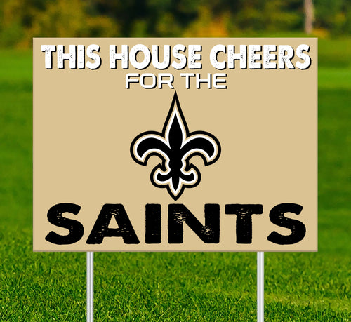 Wholesale NFL2033-This House Cheers Yard Sign / N2033-New Orleans Saints